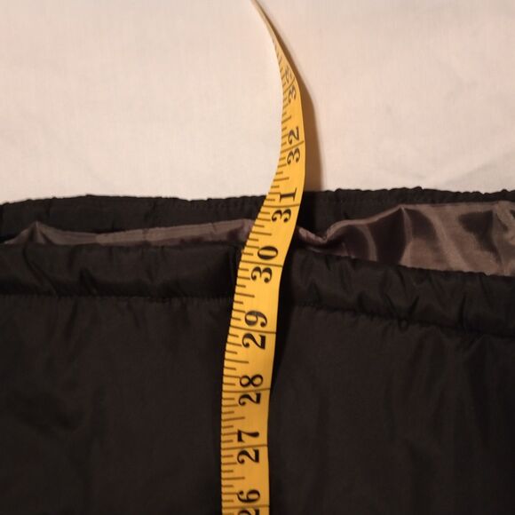 Original Weatherproof Vintage Black Puffer Vest XXL Gray Lining WLP 11590 Big - Picture 7 of 7